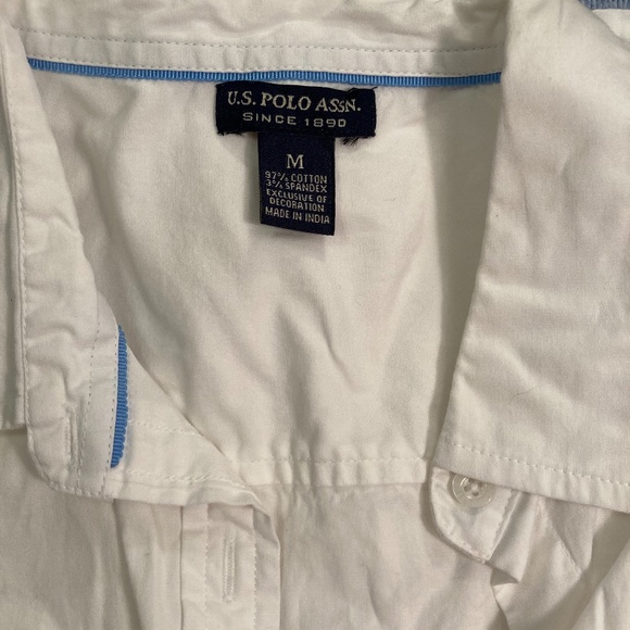 LAST CHANCE! American Polo Association White Dress Shirt - Picture 5 of 5